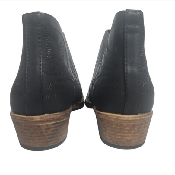 Roper Black Western Ankle Booties - Picture 6 of 8